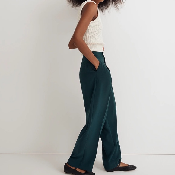 Rosedale High Rise Pants- Evergreen - Picture 2 of 4